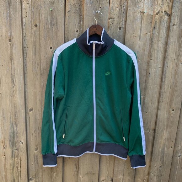 Pine Green Nike Jacket Windbreaker Medium - Picture 4 of 5